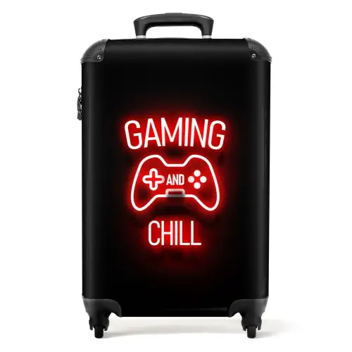 Gaming and Chill NBS - Handbagage koffer - Unisex middel -productfoto_recht