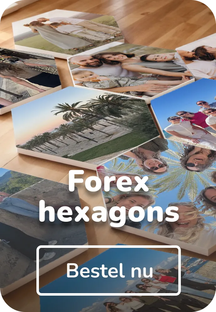 Foto op forex hexagons