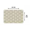 Paneel - Ginkgo - Zand Placemat vinyl groot 368 -specs