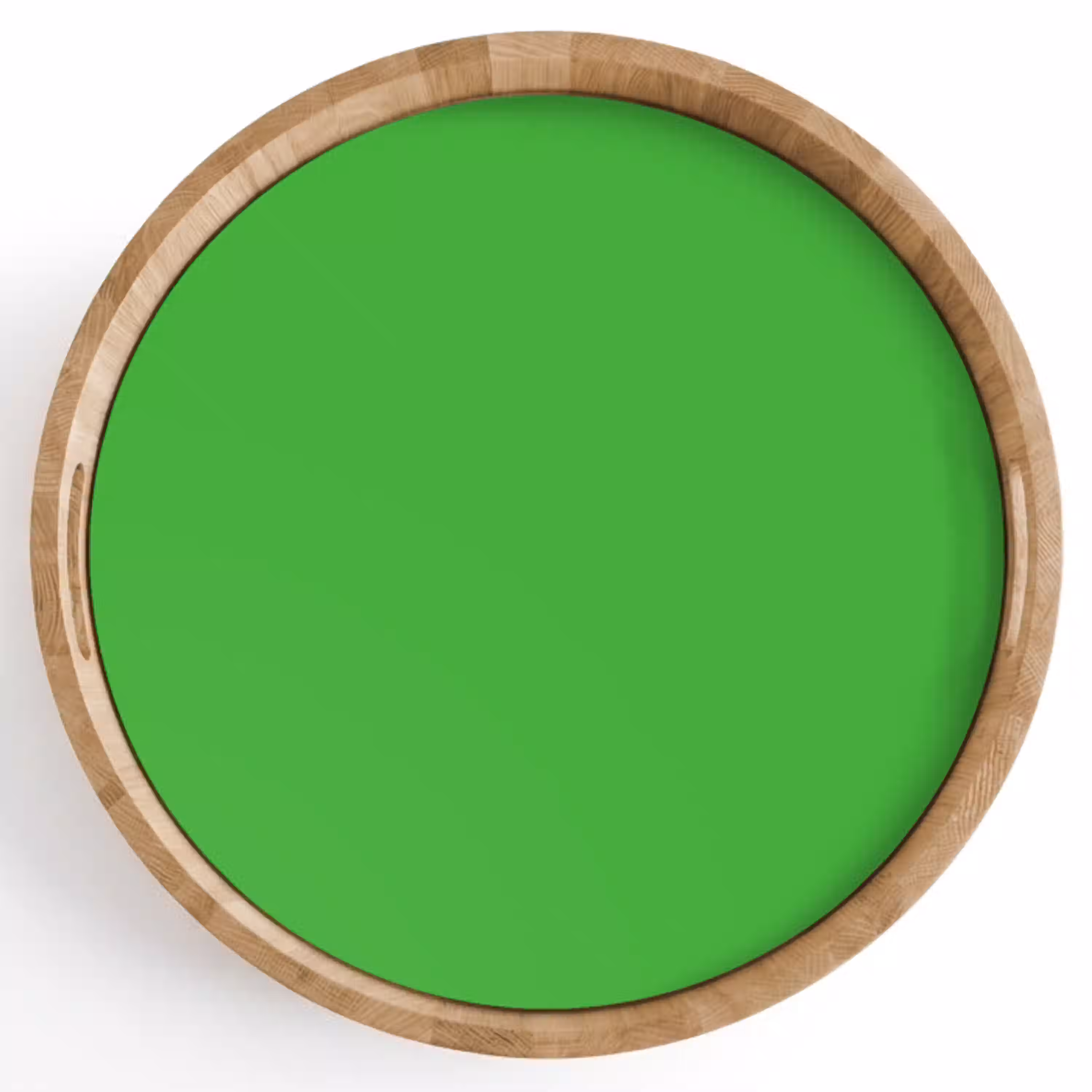 Kelly - Green - Groen Dienblad Rond middel 914 -z3d_shopping