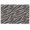 Zebra - Zwart - Roze Deurmat klein 898 -zkaufland3d