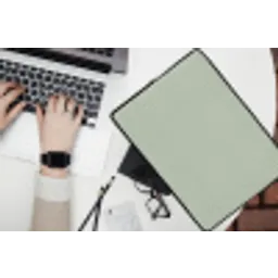 Kleur - Mintgroen - Interieur laptophoes neopreen klein 279 -bureau