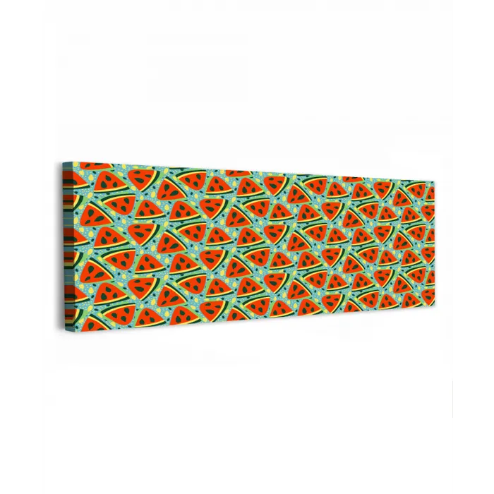 Watermeloen - Zomers - Fruit canvas 2cm klein 828 -z3d