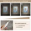 Fee - Bloemen - Sprookje - Blauw Light Box met kabel klein -USP_dimbaarNL
