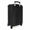 Marmer - Zachtroze Marmer NBS - Handbagage koffer - Kinderen Unisex middel -achterkant