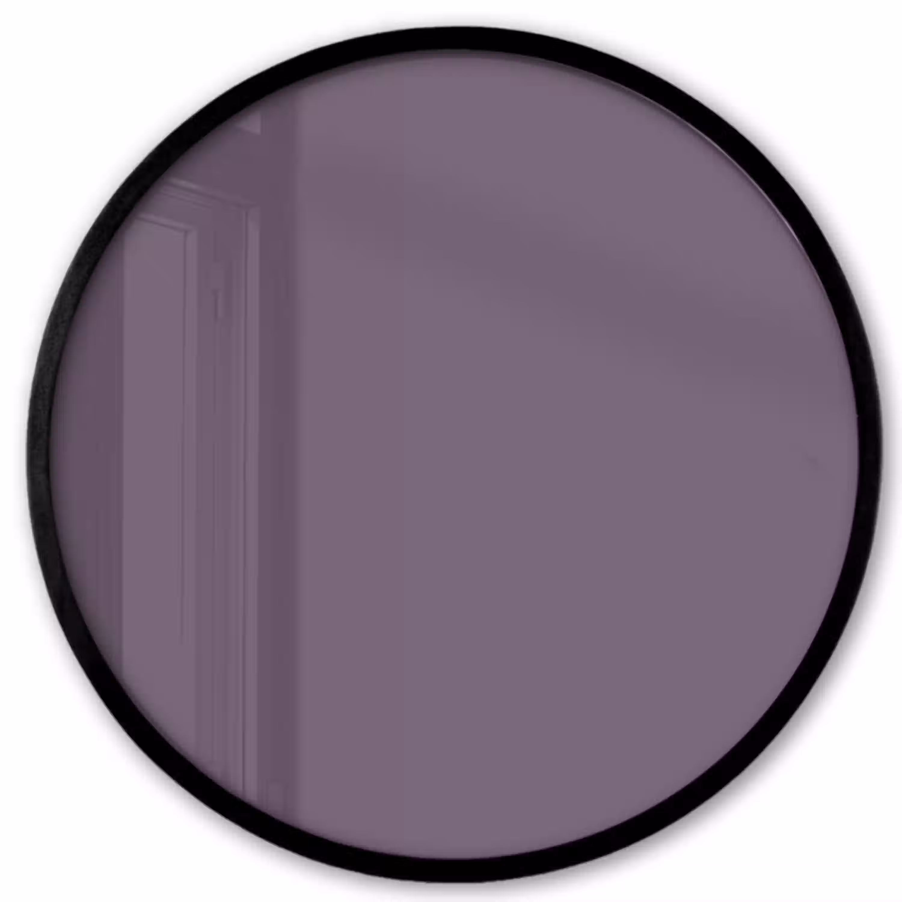 Velvet - Aubergine - Paars Fotolijst rond zonder passe partout klein 856 -3d