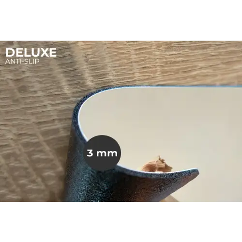 Knoflook - Natuurlijk - Beige Placemat vinyl groot -closeup